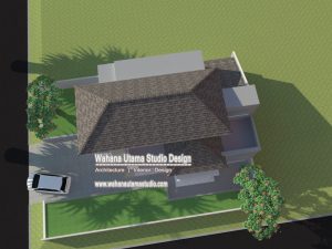 Gambar 3D Desain Rumah Minimalis Modern Bapak Meylarto Rerung